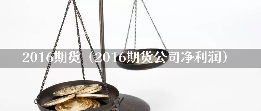 2016期货（2016期货公司净利润）_https://www.qihuo3.com_天然气期货_第1张